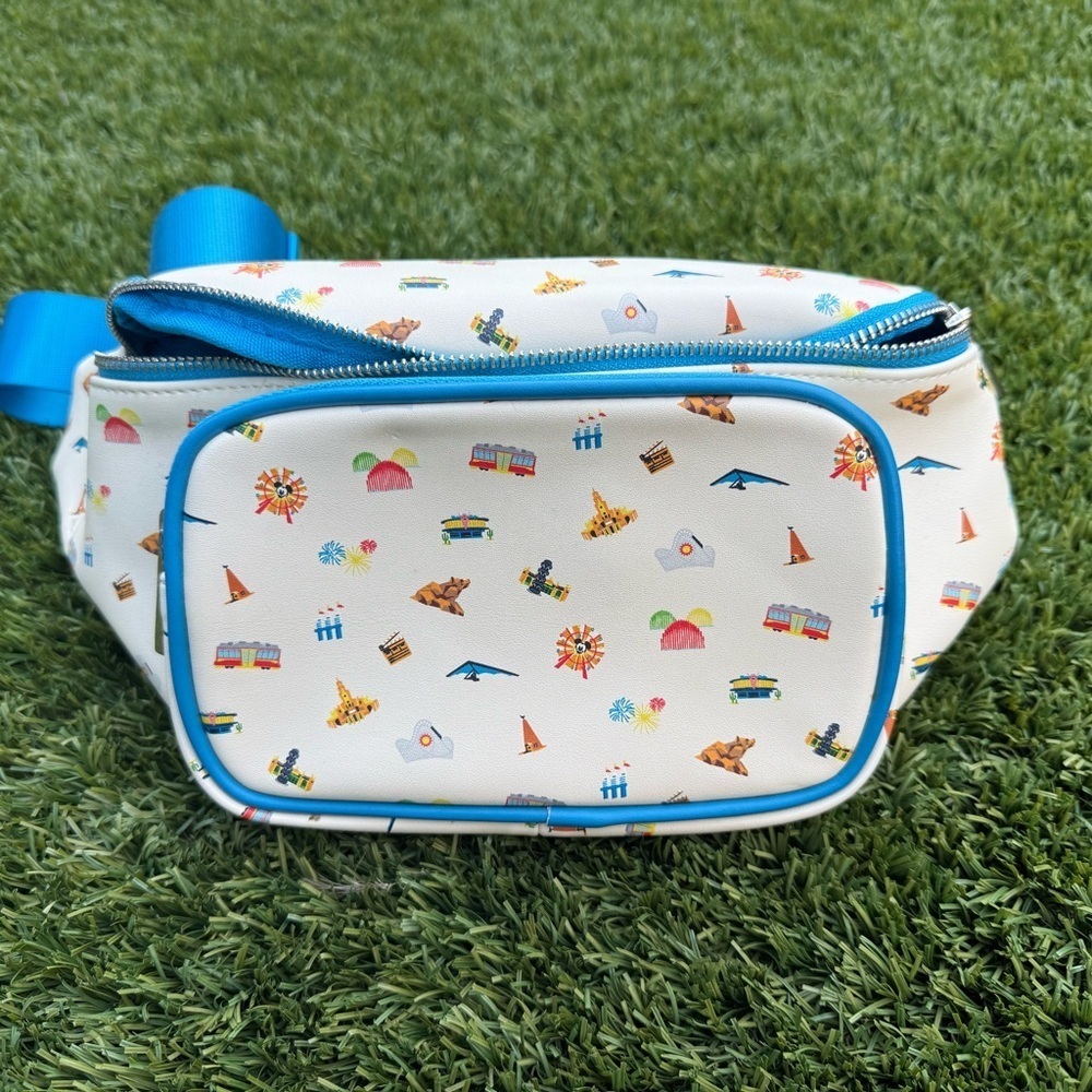 Loungefly Disney 65th Anniversary Landmarks Fanny Pack - BoxLunch Exclusive - Picture 4 of 6